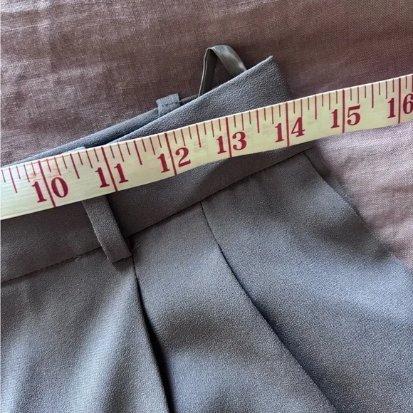 Babaton Pleated Mini Short in Deep Taupe - Picture 12 of 13